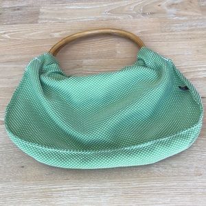 Green handbag